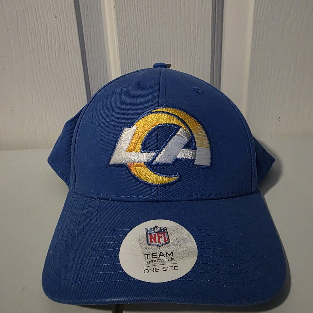NFL Team Los Angeles Rams adjustable Embroidered Cap Headwear